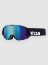 TSG Expect Mini 2.0 Solid Black-Blue Goggle