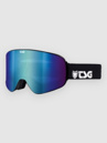 TSG Four Solid Black-Blue Goggle