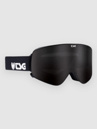 TSG Four S Solid Black-Black Goggle