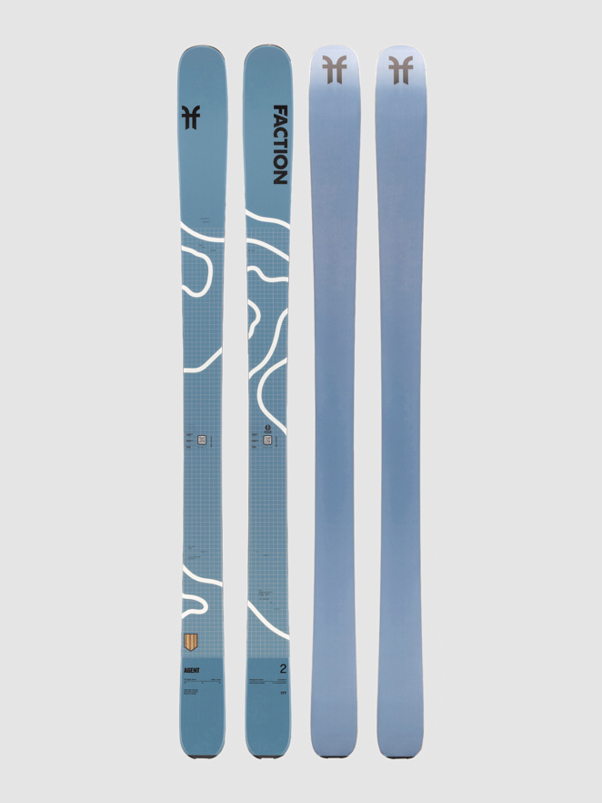 Faction Agent 2 Blue 2026 Skis