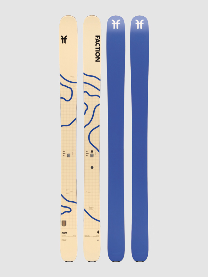 Faction Agent 4 Beige 2026 Skis
