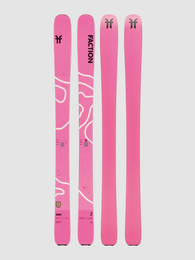 Faction Agent 2 Pink 2026 Ski