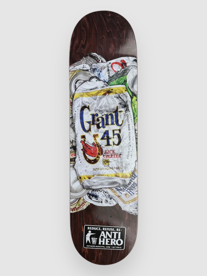 Antihero Grant Refuse 8.4″ Planche de skate