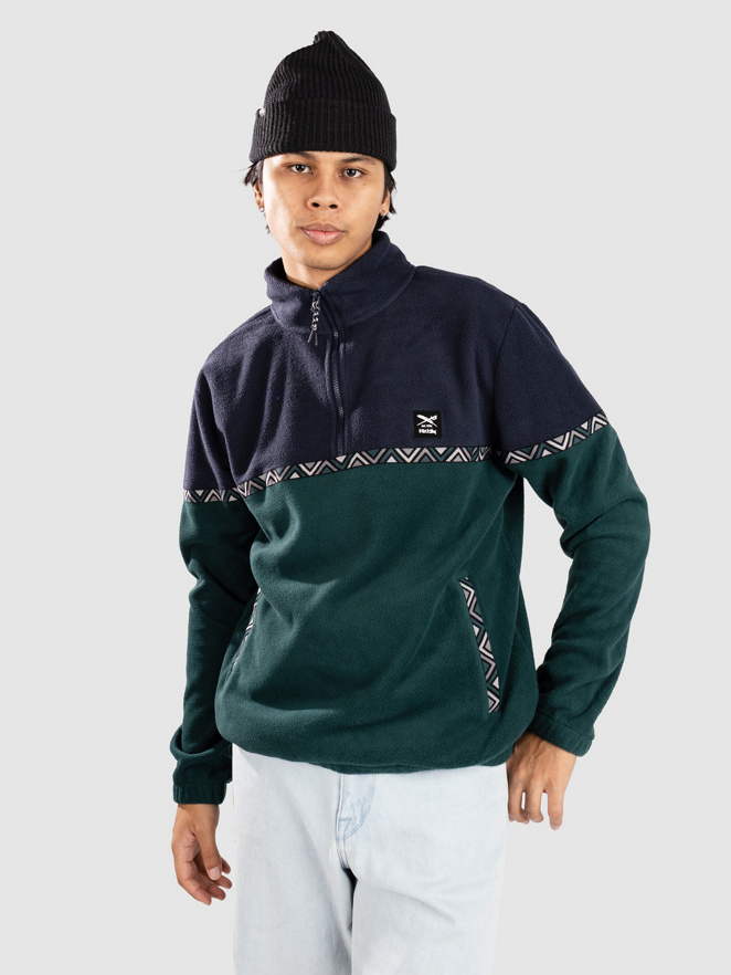 Iriedaily Monte Noe Troyer Half-Zip Fleece Sweater
