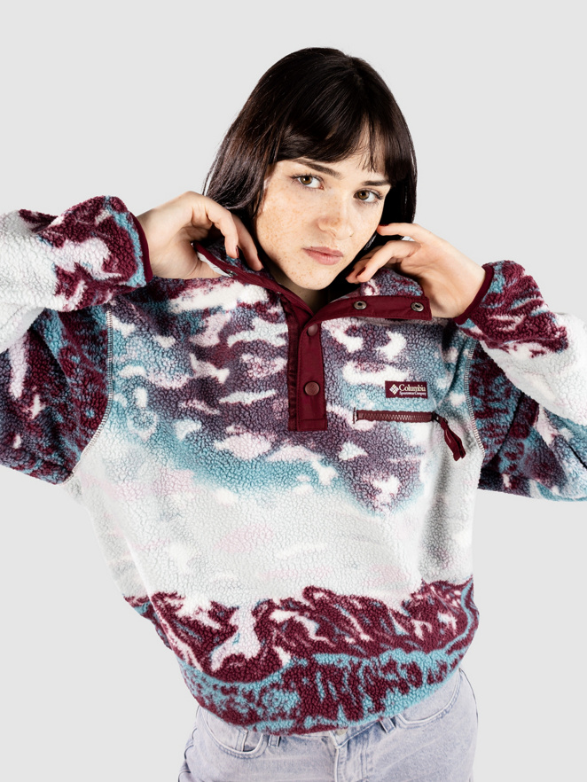 Columbia Helvetia II Printed Cropped Half Snap Half-Z
