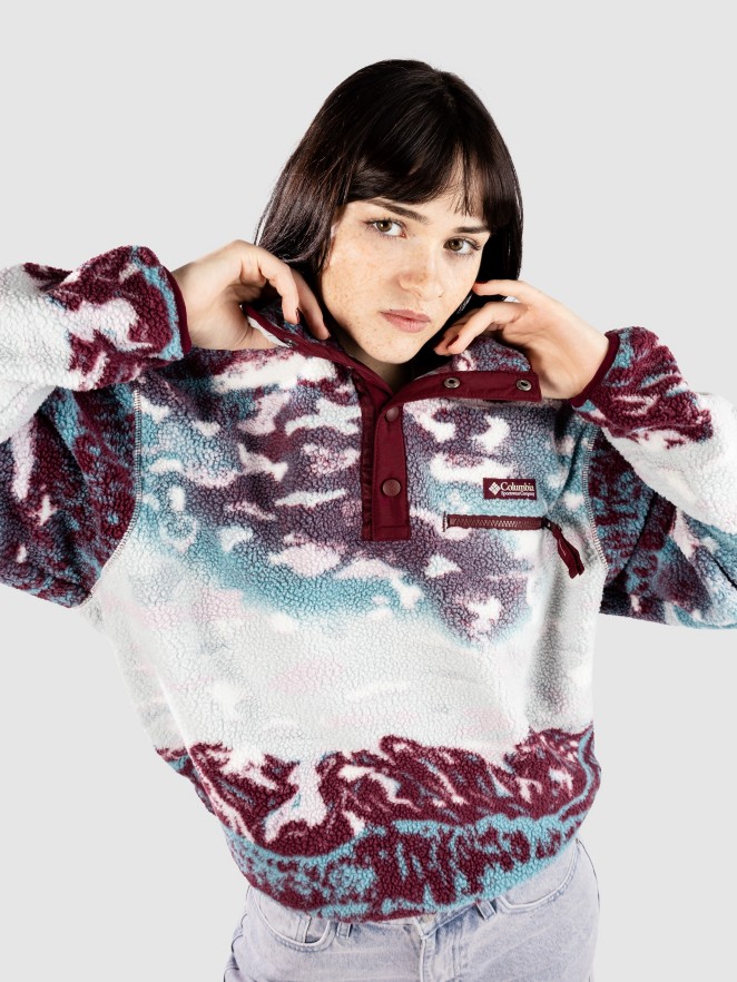 Columbia Helvetia II Printed Cropped Half Snap Half-Z