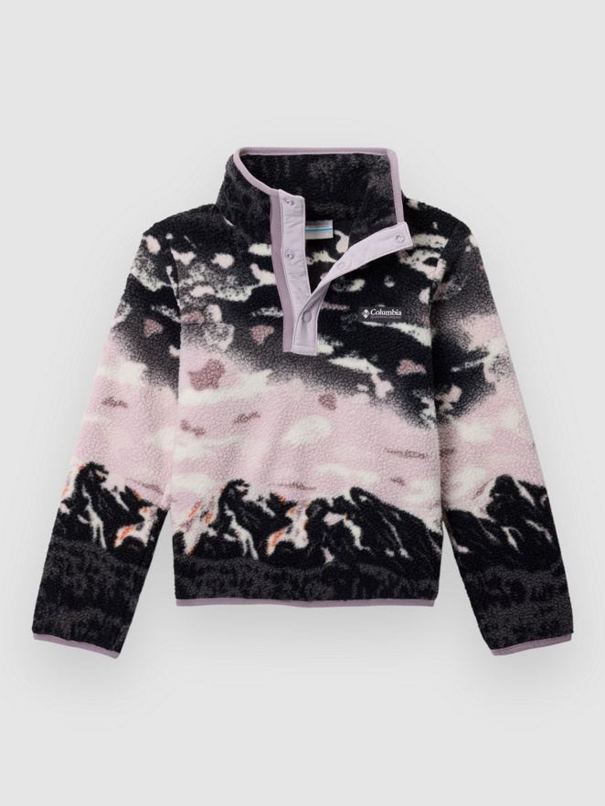 Columbia Helvetia II Printed Snap Kids Half-Zip Fleec
