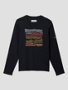 black/ hillscape