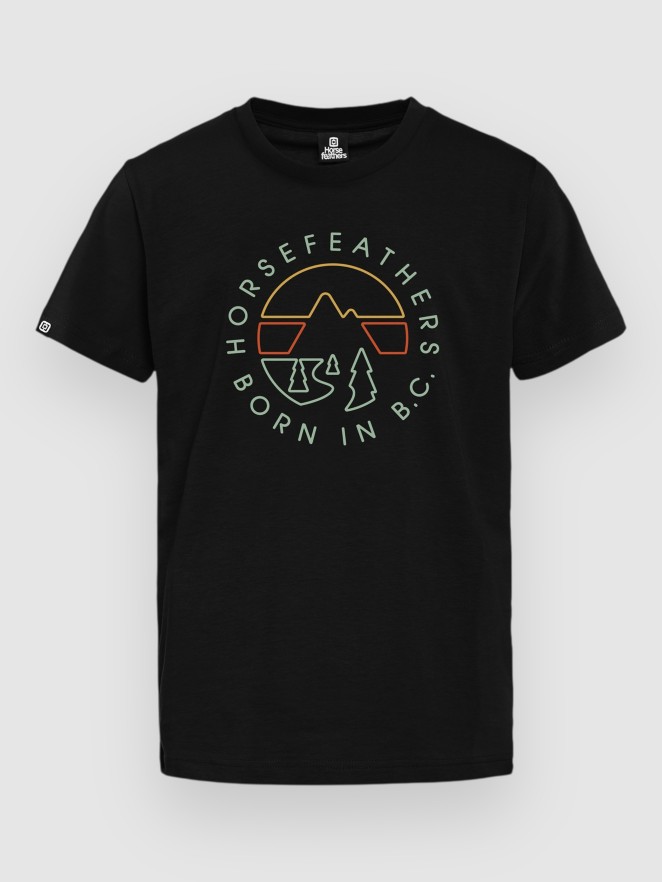 Horsefeathers Line Circle Kids T-Shirt