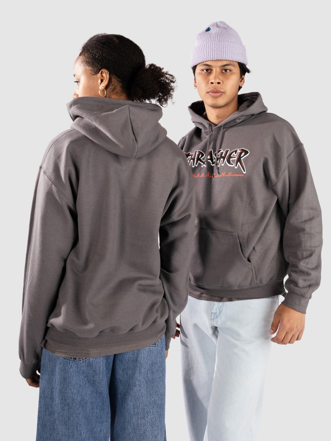 Thrasher Slash Sudadera con Capucha