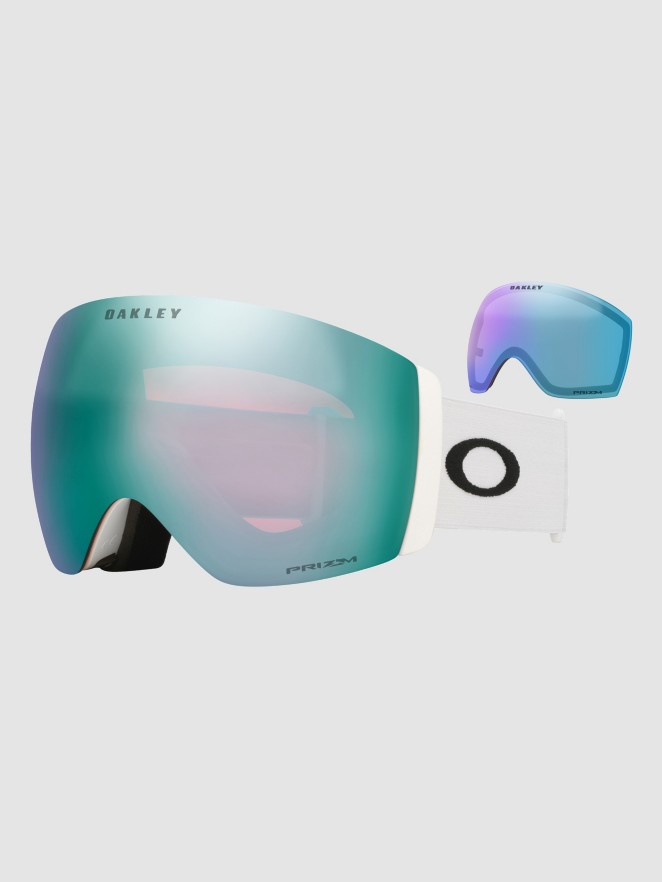 Oakley Flight Deck Pro L Matte Wht +Bonus Lens Masque