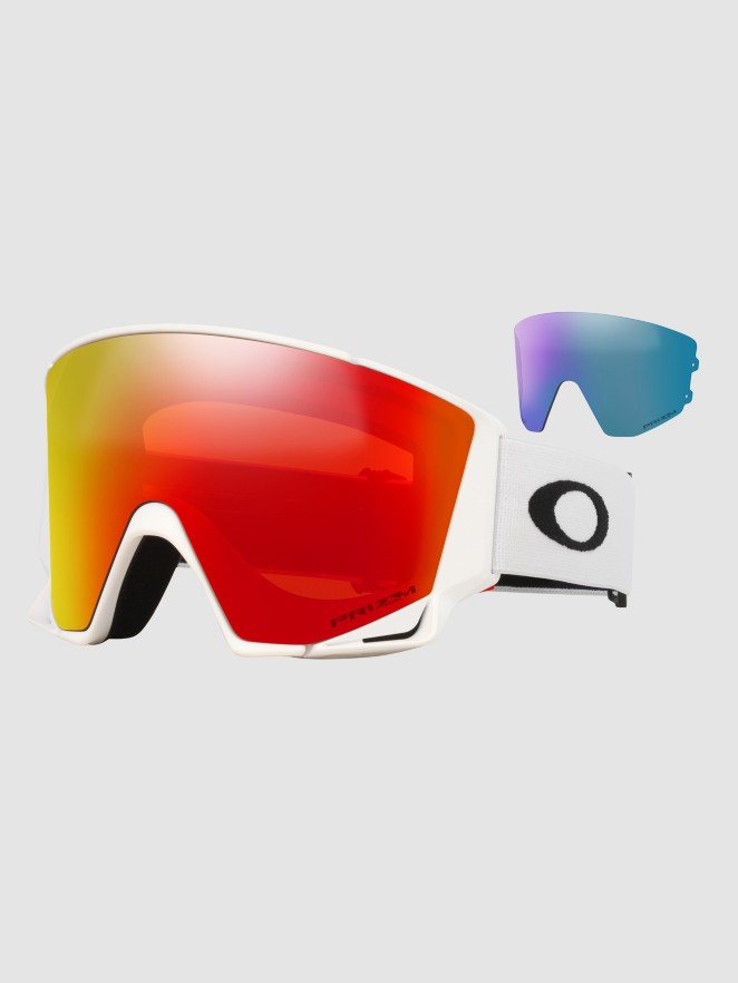 Oakley Flow Scape L Matte White +Bonus Lens Goggle