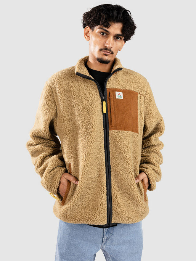 Passenger Trekker Recycled Deep-Pile Sherpa Jacket