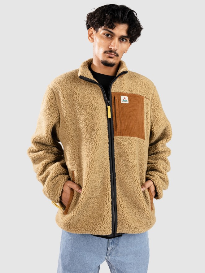 Passenger Trekker Recycled Deep-Pile Sherpa Jacket