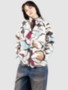 abstract trails off white