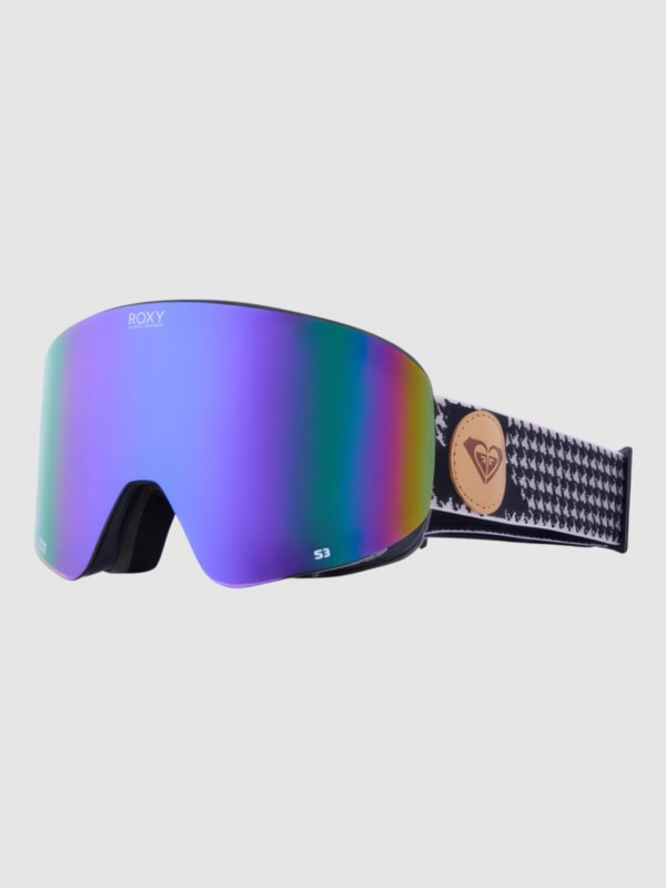 Roxy Feelin Houndstooth Goggle clux ml l purp s3