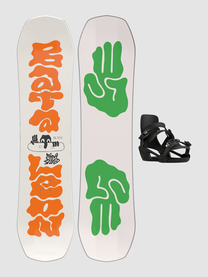 Bataleon Minishred + Minishred S 2026 Kids Snowboardpakke