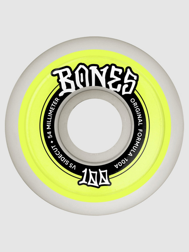 Bones Wheels Originals 100A V5 Sidecut 54mm Wheels