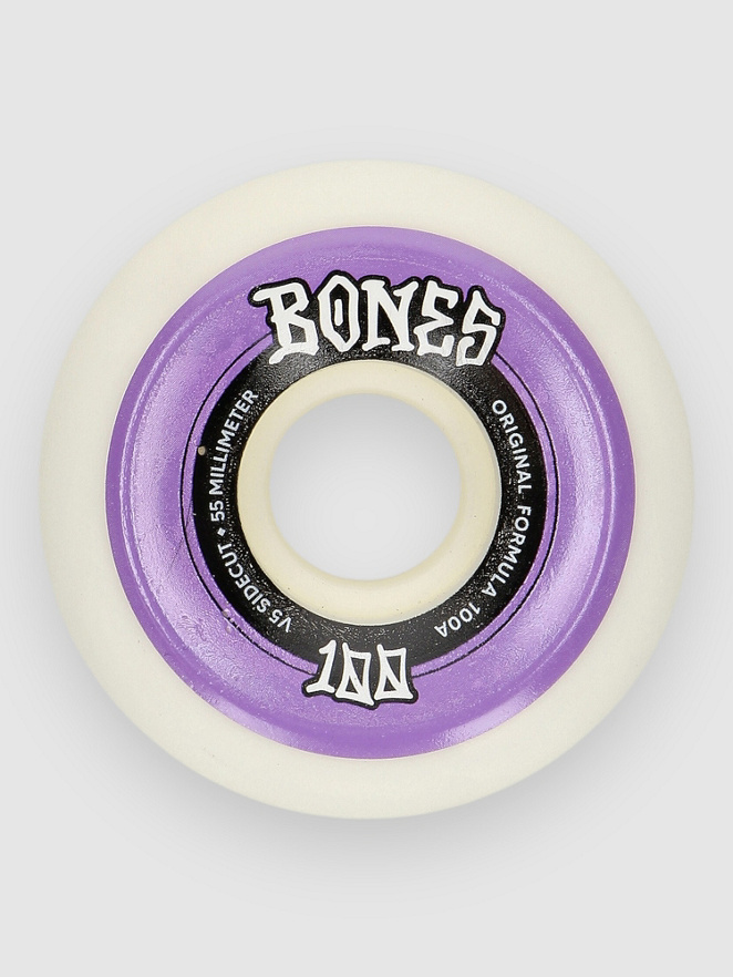 Bones Wheels Originals 100A V5 Sidecut 55mm Wheels