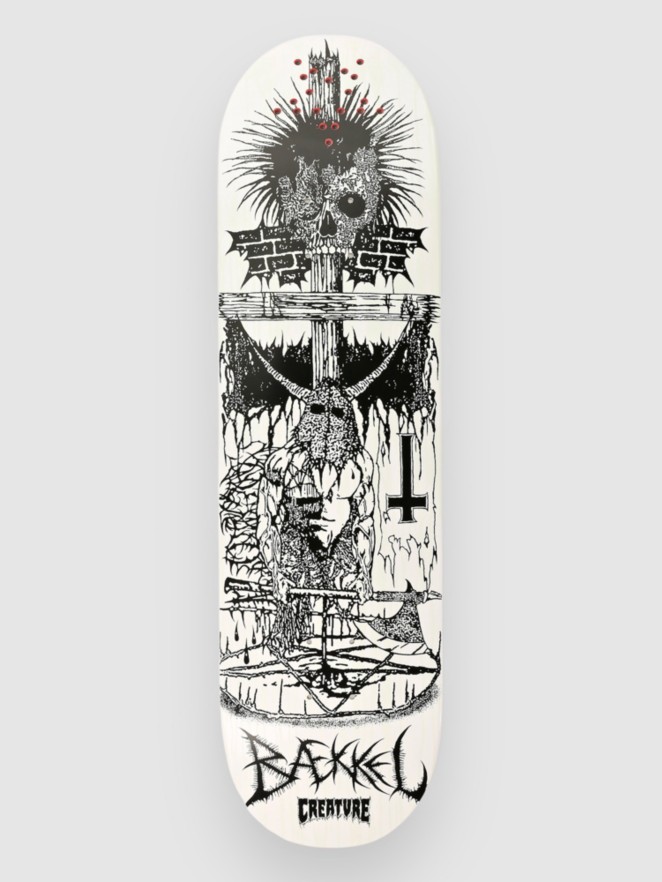 Creature Baekkel BLKMTL Pro 8.6″ Skateboard Deck