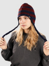 Dimito Crochet Stripe Ear Flap Beanie