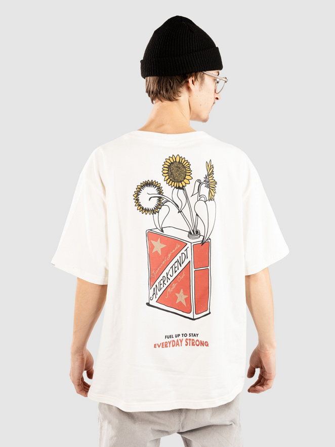 Anerkjendt Akvillads Structure Print T-Shirt