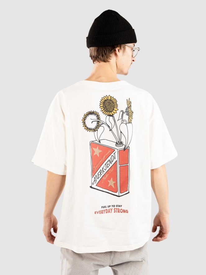 Anerkjendt Akvillads Structure Print T-Shirt