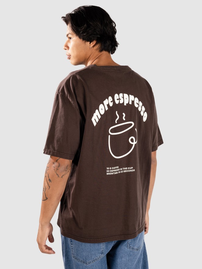 Anerkjendt Akvillads Espresso Print T-Shirt
