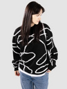 Poetic Collective Doodle Jacquard Knit Crewneck Pull