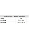 K2 Vandal + YOU+H black M 2026 Kids Snowboard S
