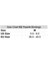 K2 Vandal + YOU+H black M 2026 Kids Snowboard S