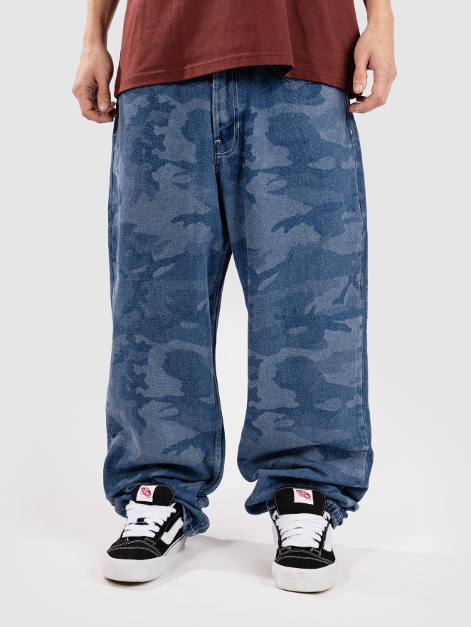 Vans Check-5 Loose Camo Printed Denim Jeans