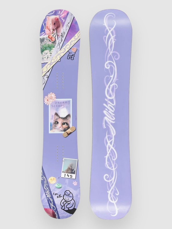 Alibi Snowboards Dreamy Scaps 2026 Snowboard