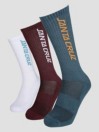 Santa Cruz Strip 3 Pack Socks