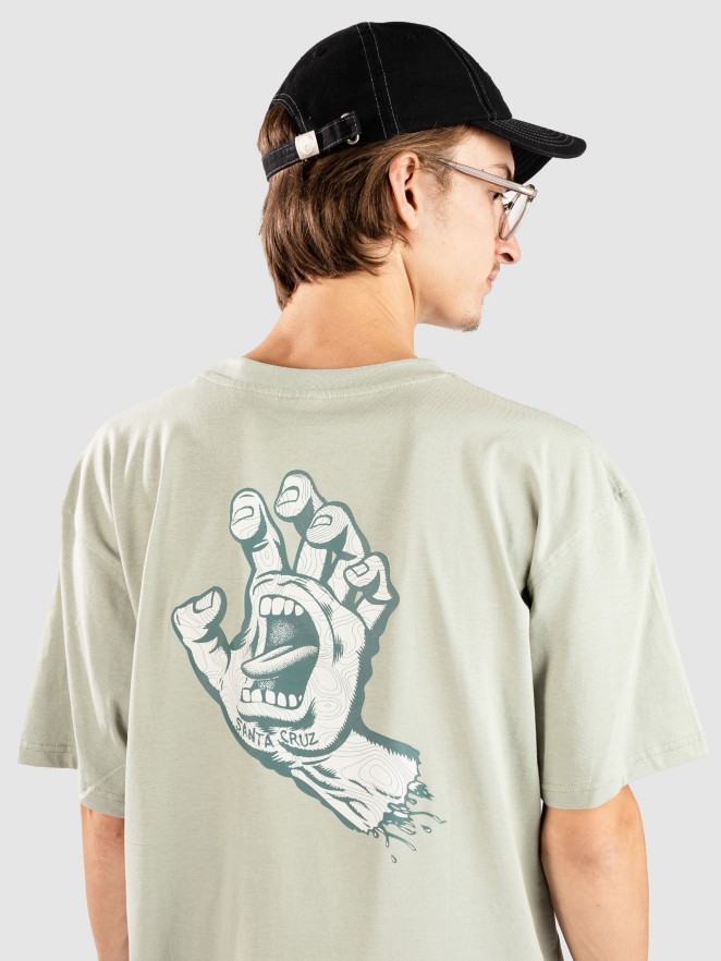 Santa Cruz Topo Hand T-Shirt