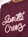 Santa Cruz Ribbon Script Front Crew Sweater
