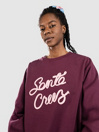 Santa Cruz Ribbon Script Front Crew Sweater