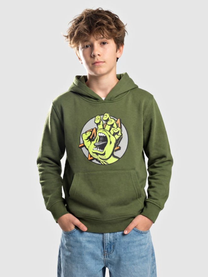 Santa Cruz Hand Dot Front Kids Hoodie