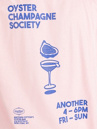 Another Cotton Lab Oyster And Champagne T-Shirt