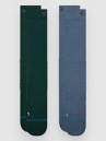 Stance Solid Mid Poly Snow 2 Pack Tech Socks