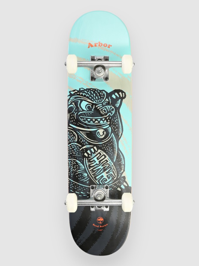 Arbor Seed Woodcut 7.5″ Skateboard complet