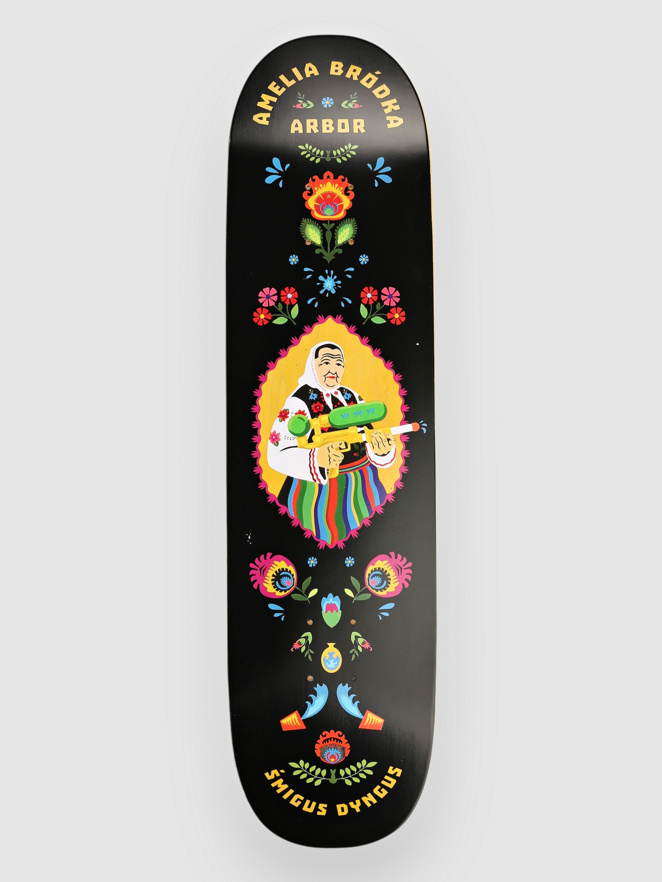 Arbor Amelia Smigus Dyngus 8″ Skateboard Deck