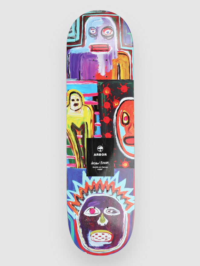 Arbor Greyson Collage 8.625″ Skateboard Deck