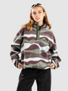 Blue Tomato Wavy Polar Teddy Half-Zip Fleece Sweater