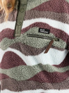 Blue Tomato Wavy Polar Teddy Half-Zip Fleece Sweater