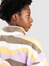 Blue Tomato Wavy Polar Teddy Half-Zip Fleece Sweater