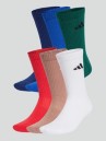 adidas Originals C New Low Crew 6 Pack Socks