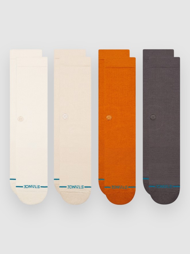 Stance Icon Crew 4 Pack Socks