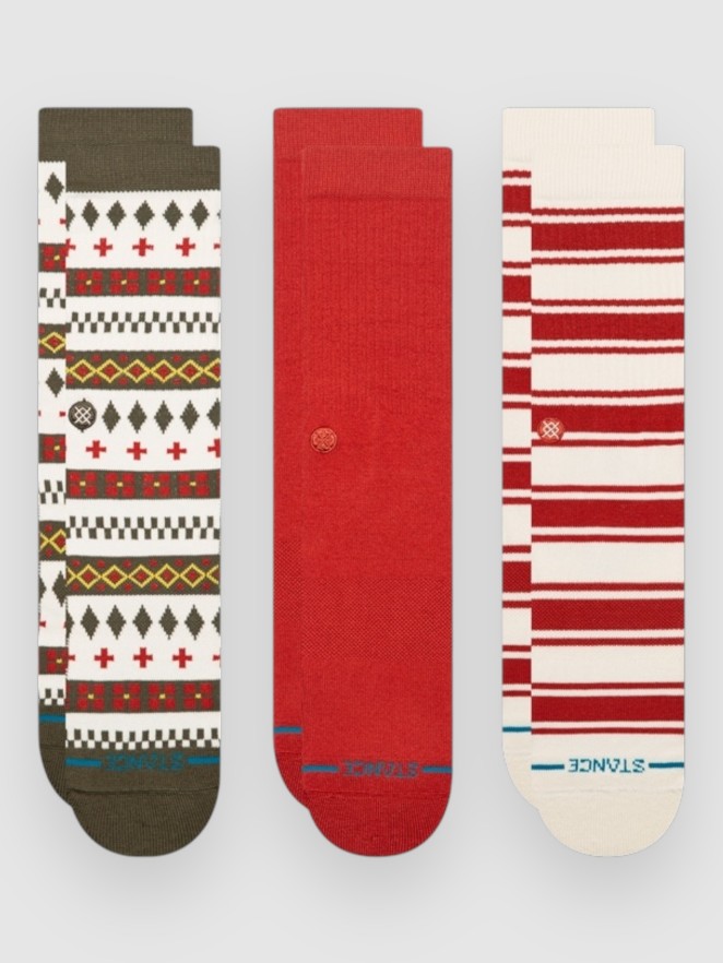 Stance Cabin Days Crew 3 Pack Socks