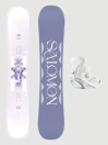 Salomon Lotus+Spell White 2026 Conjunto Snowboard
